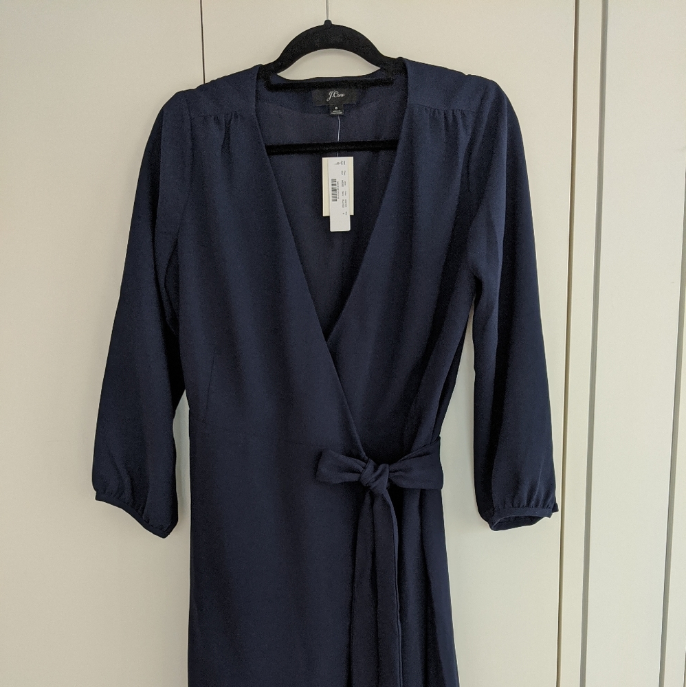 JCrew wrap dress size 8